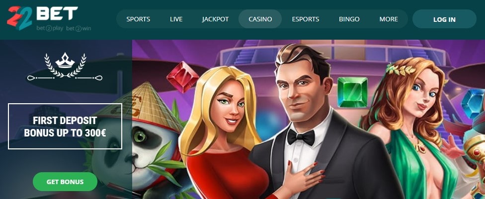 22bet Online Casino
