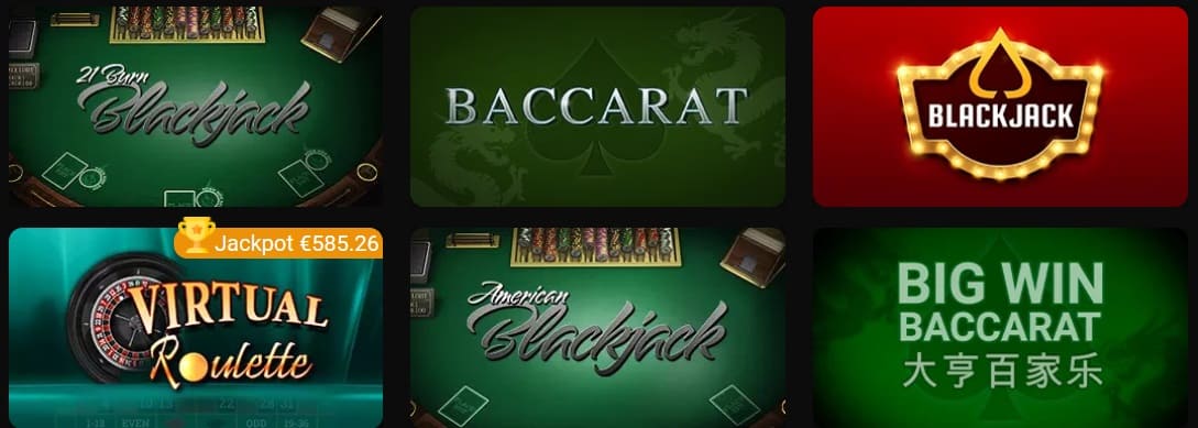 Baccarat spielen