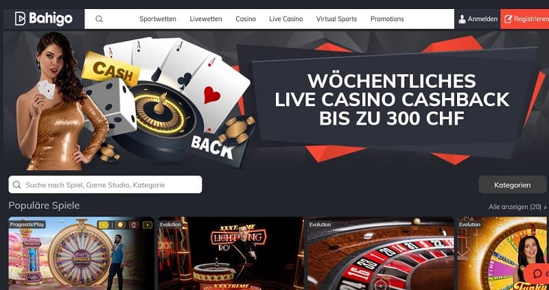 Bahigo Online Casino Ausland