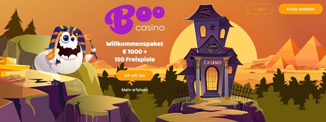 Boo Casino Startseite