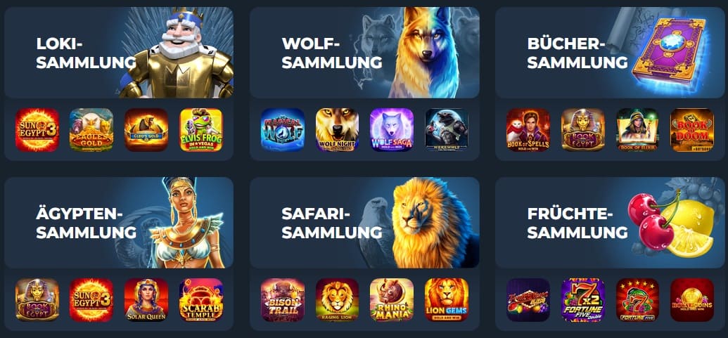 Loki Casino SpielSammlungen