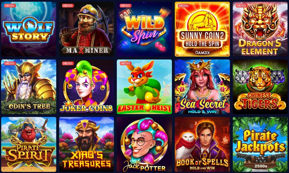 mBit Casino Jackpot Spiele
