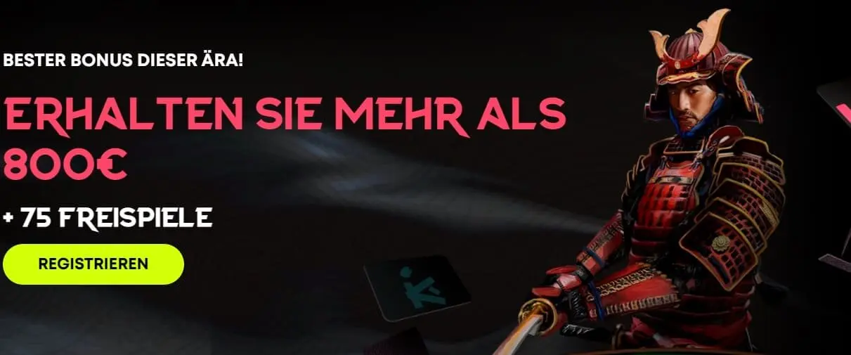 SpinSamurai Anmelden